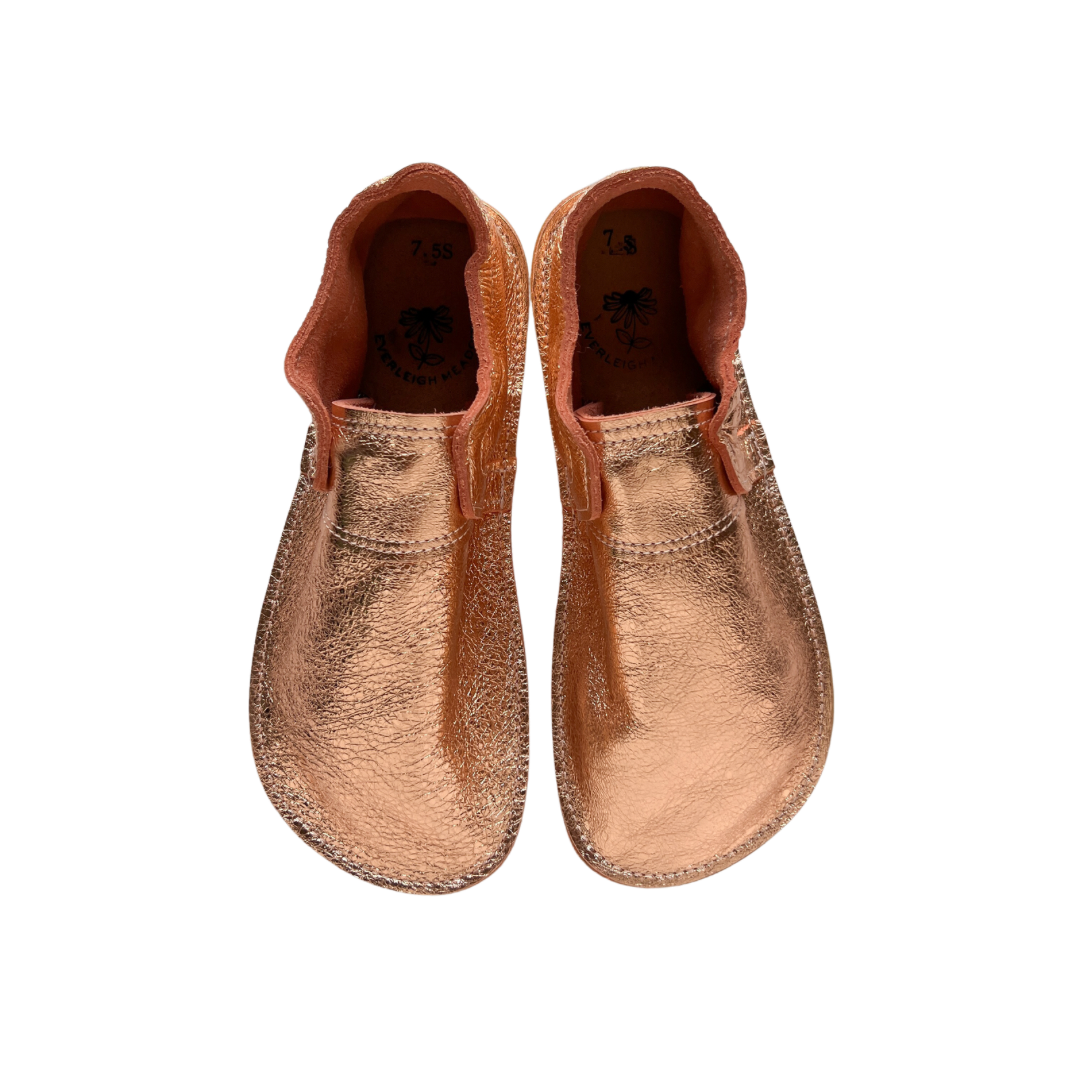 Ready To Ship - Rose Gold Women's Slip Ons 7.5 Standard Ready To Ship - Rose Gold Women's Slip Ons 7.5 Standard