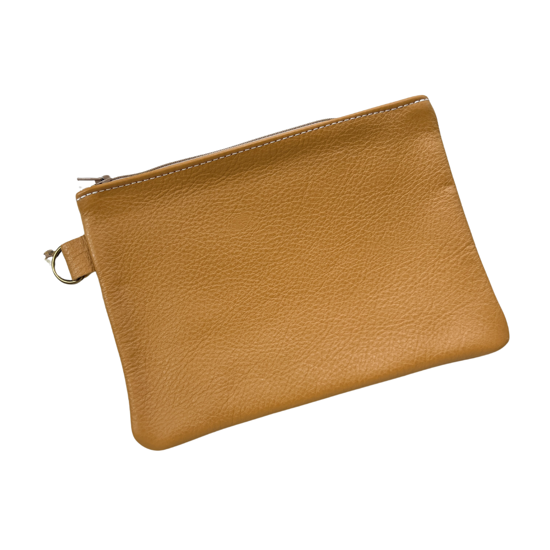 Golden Oak Wristlet Pouch - RTS