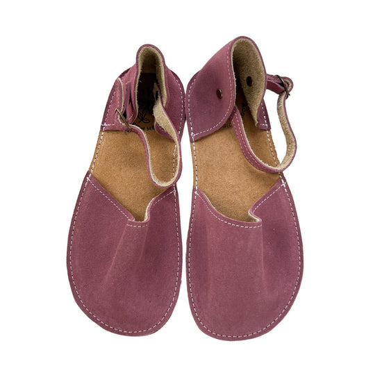 Ready To Ship - Mulberry Suede Explorer Mama Sandals 5.5 Standard