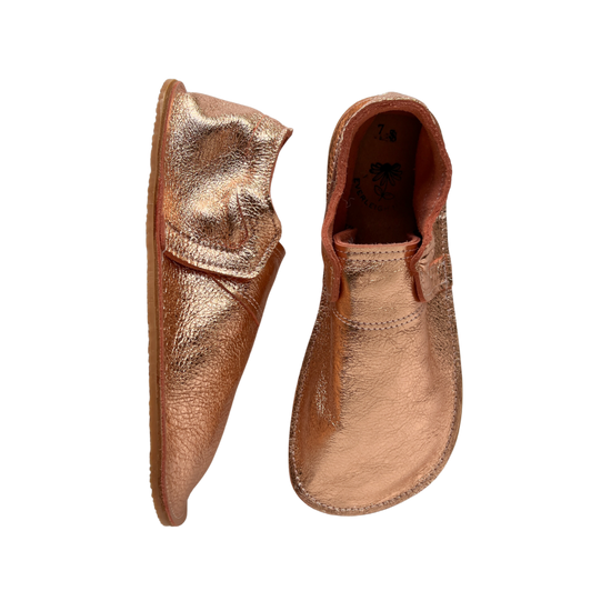 Ready To Ship Rose Gold Women s Slip Ons 7.5 Standard Everleigh Meadow