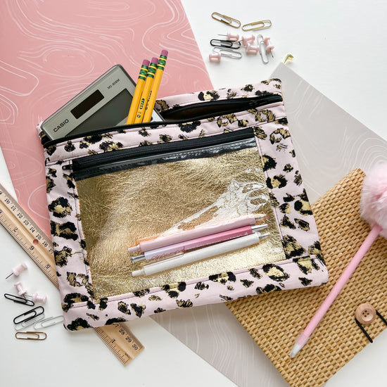 Zippered Pencil Pouches - RTS