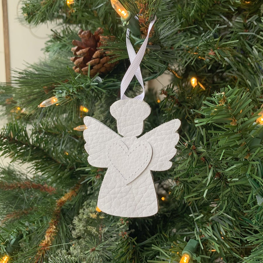 Load image into Gallery viewer, Reversible Angel Ornament - RTS
