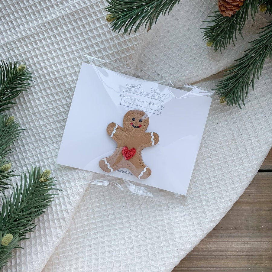 Gingerbread Snap Clip - RTS – Everleigh Meadow